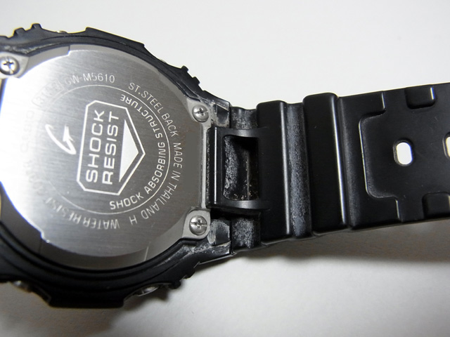 カシオ G-SHOCK GW-M5610/3159の修理その1 – 無駄な戯言ver3.3D