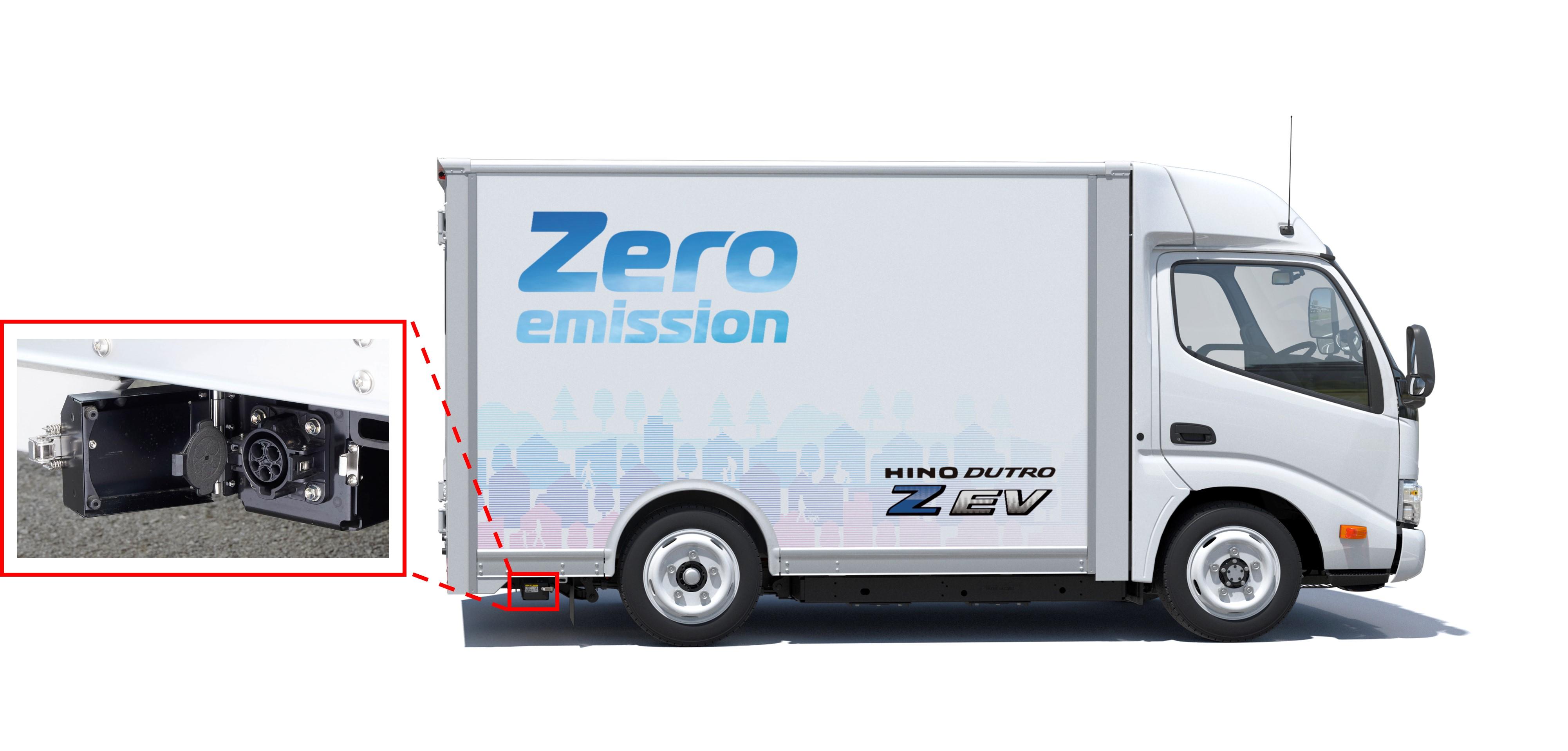 日野自動車、小型BEVトラック「日野デュトロ Z EV」を一部改良して新