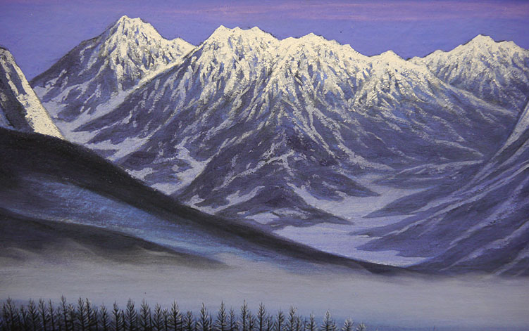 9203] 杉原元人 日本画 「黎明」 8号 - 広田屋 ブランド質屋通販