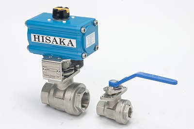 HS5(ST) スチーム用 ねじ込み型二型ボールバルブ｜製品情報｜株式会社