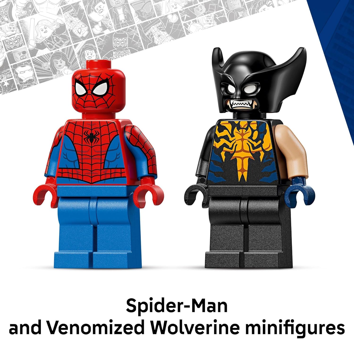 Lego 76336 - Marvel Spider Man Car vs. Venomized Wolverine