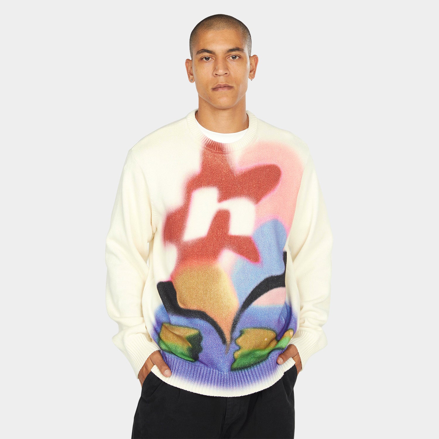 SOFT FOCUS CREWNECK SWEATER｜KNITS & SWEATERS（ニット&セーター