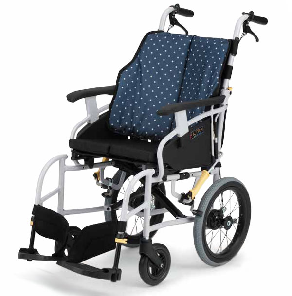 日進医療器】シン・ウルトラシリーズ 標準型 介助式 NAH-SU1 ｜車いす