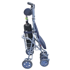 島製作所】シルバーカー サニー酸素ボンベカー| 手押し車 通販の