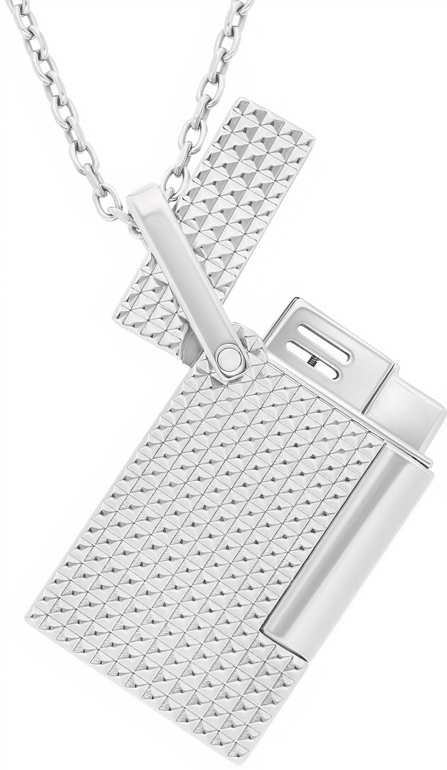 S.T. Dupont ネックレスライター シルバー K27066CH | 最低価格 | 無料