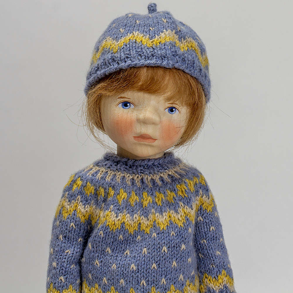 ポングラッツ人形木製（H384）：おもちゃ：百町森