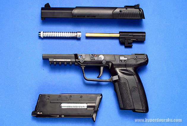 マルシン ガスガン Five-seveN 6mm CO2 エアガンレビュー