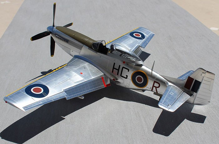 Tamiya 1/32 scale P-51D Mustang Plated Version by Roger Hardy