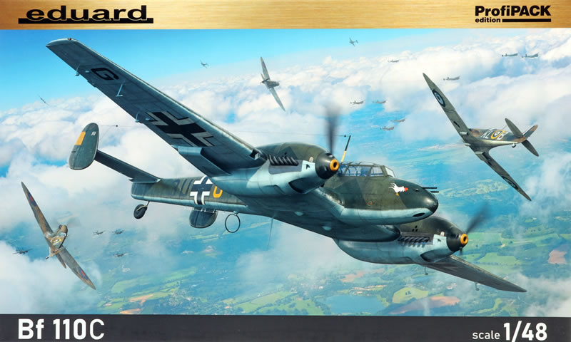 Messerschmitt Bf 110 C Review by Brett Green (Eduard 1/48)