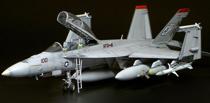 F/A-18F Super Hornet by Hubert Ortinger (Hasegawa 1/48)