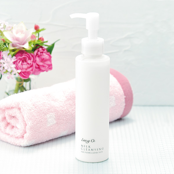 ミルククレンジング : 無添加化粧品のIMY O2－マイナスイオン酸素水