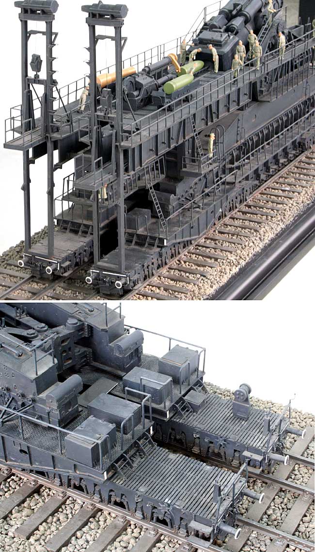 1/35 金属部隊（METAL TROOPS CREATION） ドイツ軍 80cm列車砲 ドーラ