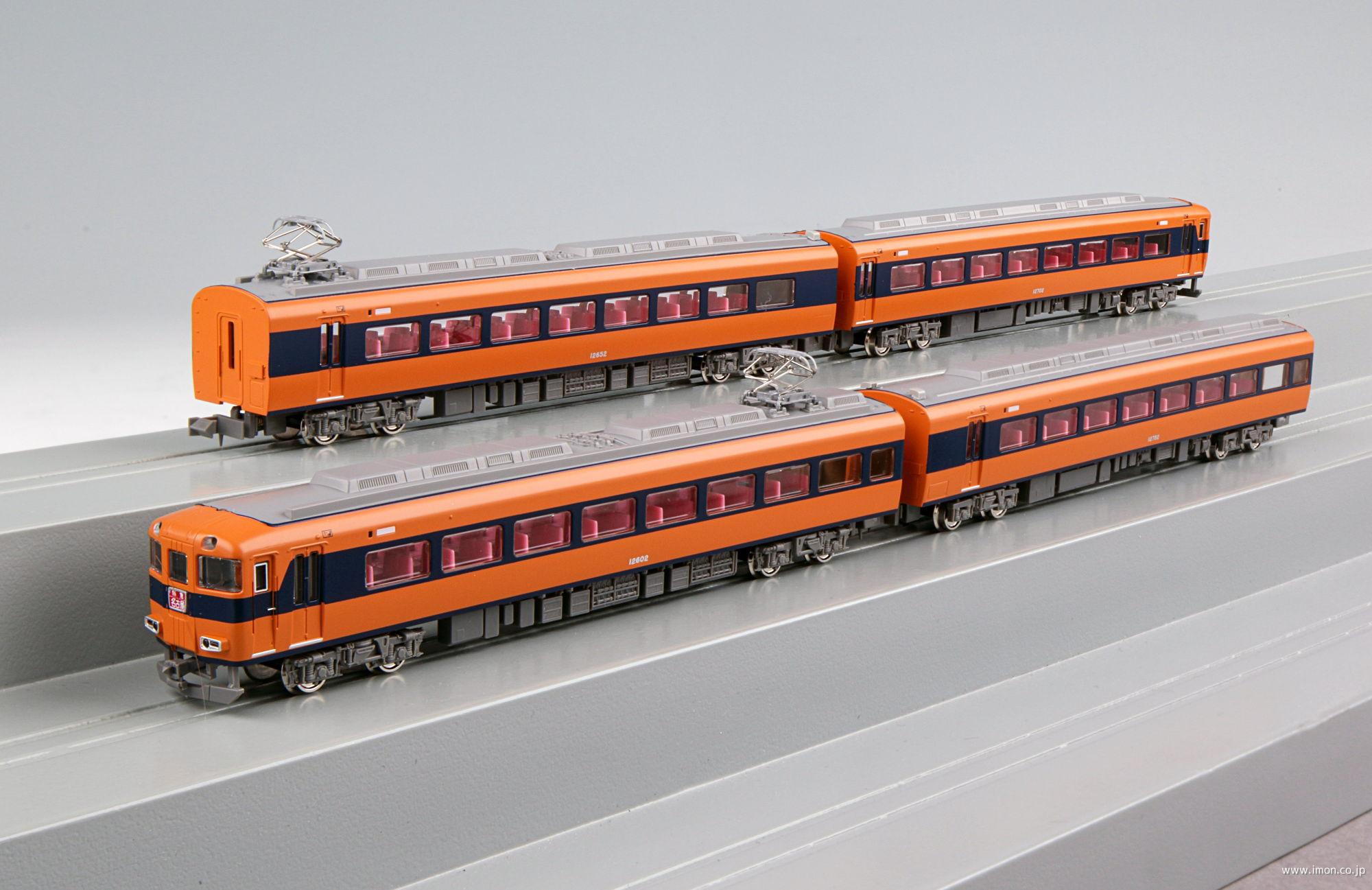 近鉄12600系（旧塗装・貫通路開扉パーツ付き）増結4両 | 鉄道