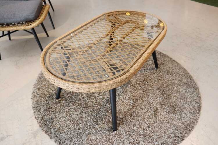 TA-2662 アジアンリゾート風ローテーブル｜100cm屋外で使える