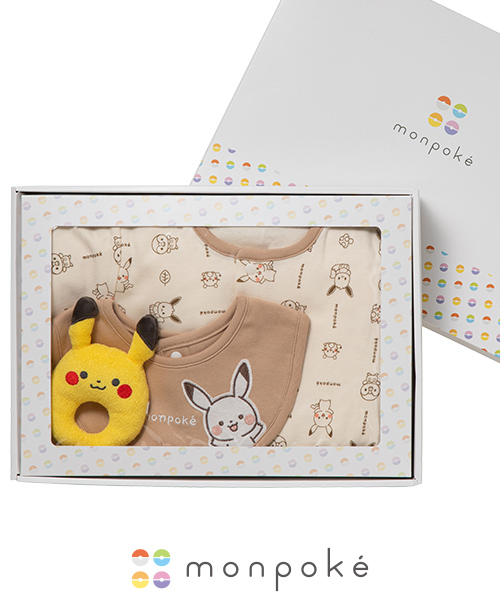 monpoké（ モンポケ ）ベビーギフト3点セット | マタニティウェアは犬