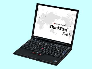 ThinkPad X40 2371-7VJ IBM | インバースネット株式会社