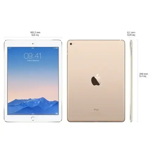 Apple iPad Air2 16GB Wi-Fi + 4G Gold Tablet - incehesap.com