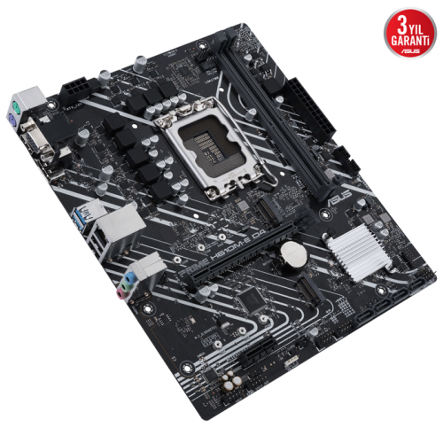 ASUS Prime H610M-E D4-CSM Intel H610 Soket 1700 DDR4 3200MHz mATX