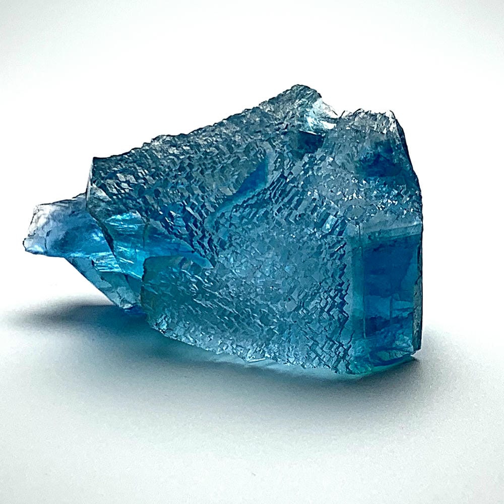 中国/福建省]永春下洋鉱山(シャーヤン)産フローライト結晶原石（天然蛍