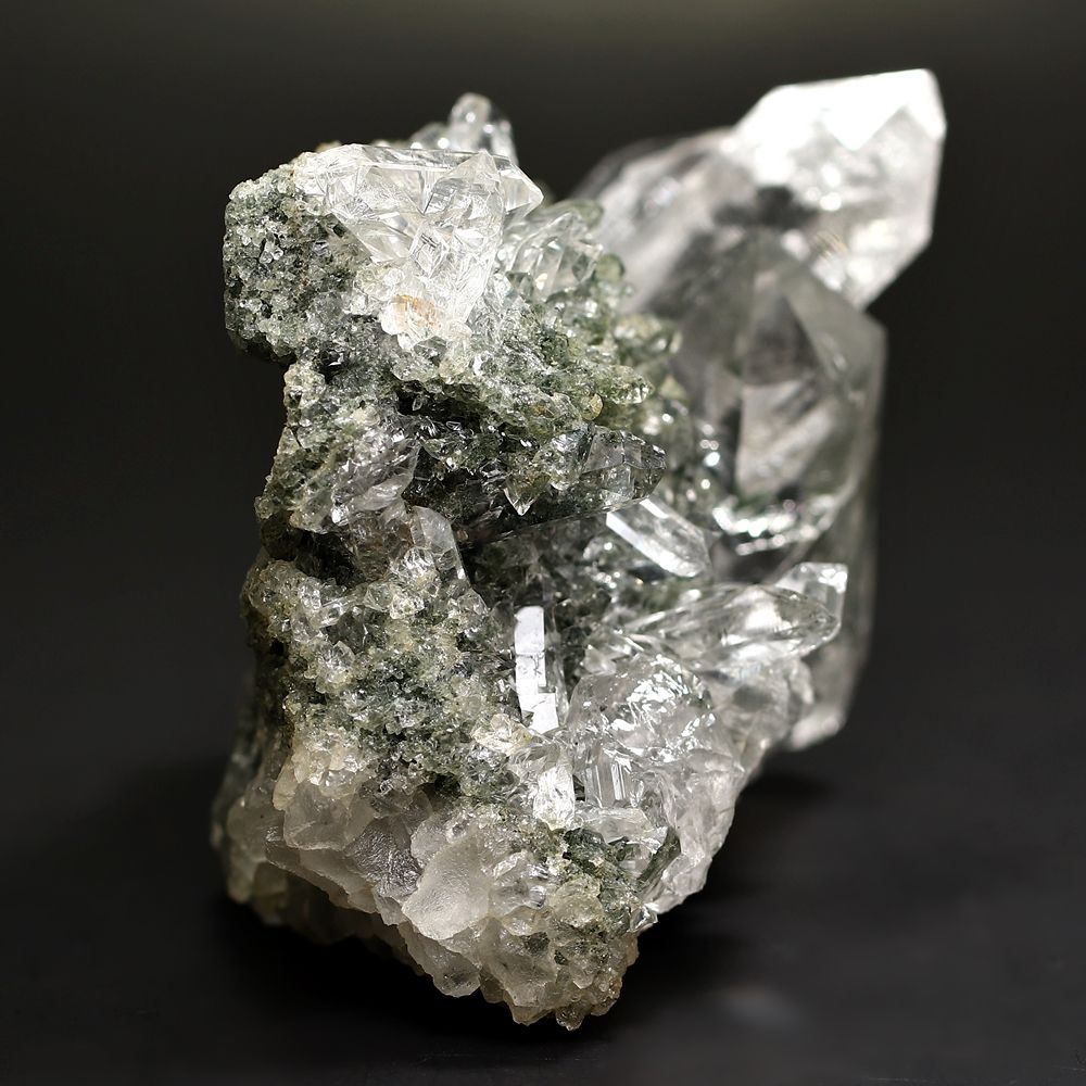 トップクォリティ]インド/マニハール産ヒマラヤ水晶クラスター（341g