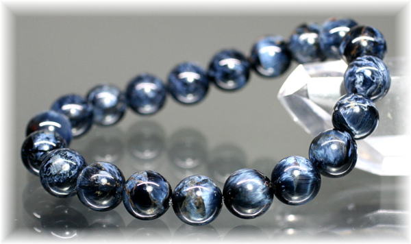最高品質]ブルーピーターサイトブレスレット（約10.5mm玉） - 埼玉県