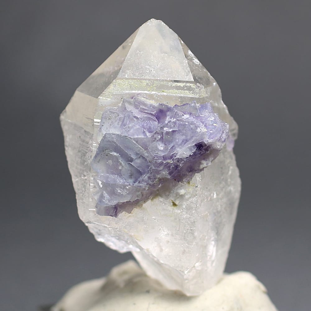 希少共生石！中国/湖南省]瑶崗仙鉱山(ヤオガンシャン)産フローライト