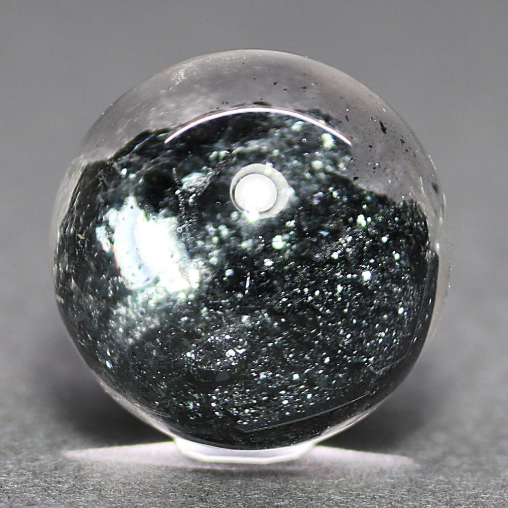 希少・最高品質]マダガスカル産ヘマタイトインクォーツ丸玉/板状結晶