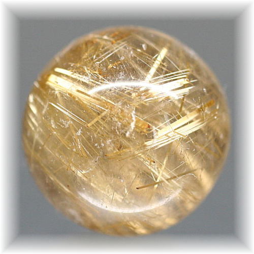 ゴールドルチルクォーツ丸玉/スフィア - 埼玉県吉川市の天然石専門店