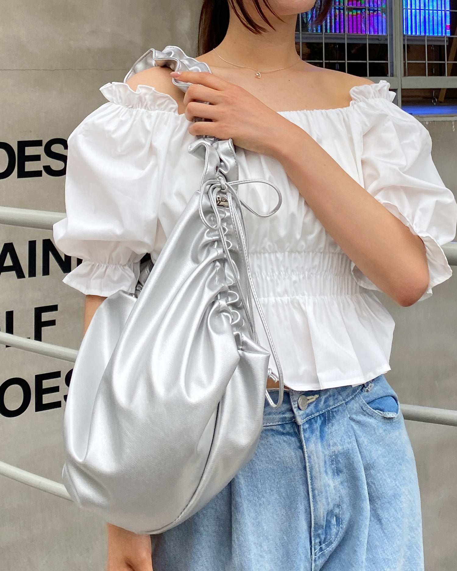 ギャザーショルダーバッグ／A｜INGNI(イング) 公式通販｜INGNI STORE