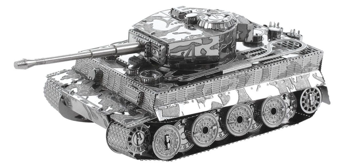 Tiger I Tank Metal Earth - Innovatoys