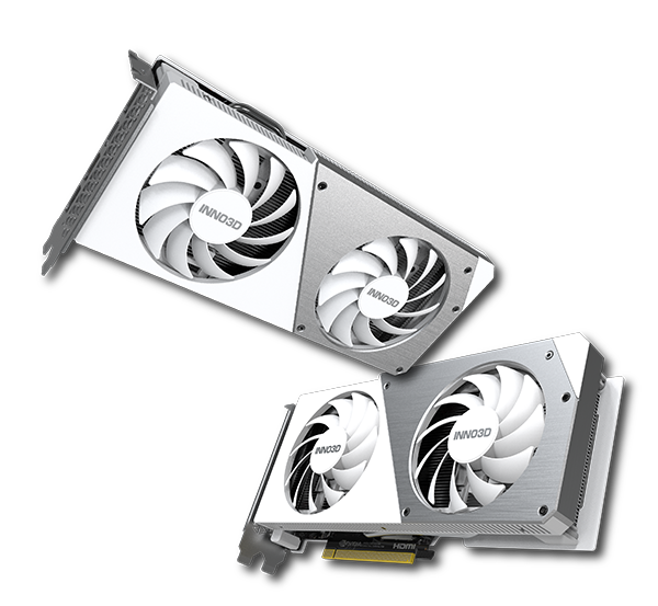 INNO3D GEFORCE RTX™ 4060 TWIN X2 OC WHITE | INNO3D - GRAPHICS CARDS