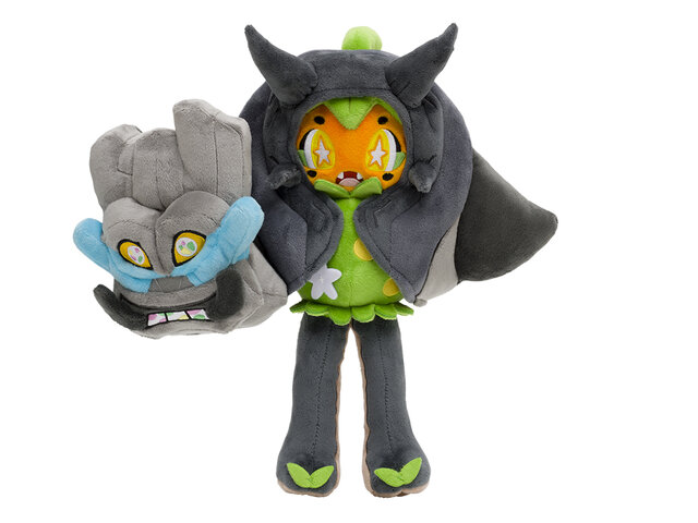 ポケモン』オーガポンの新作ぬいぐるみがカワイイ…！お面を持った4種類