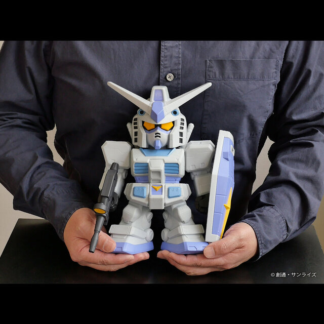 全高約23cmの圧倒的存在感！SDタイプの「RX-78-3 G-3ガンダム