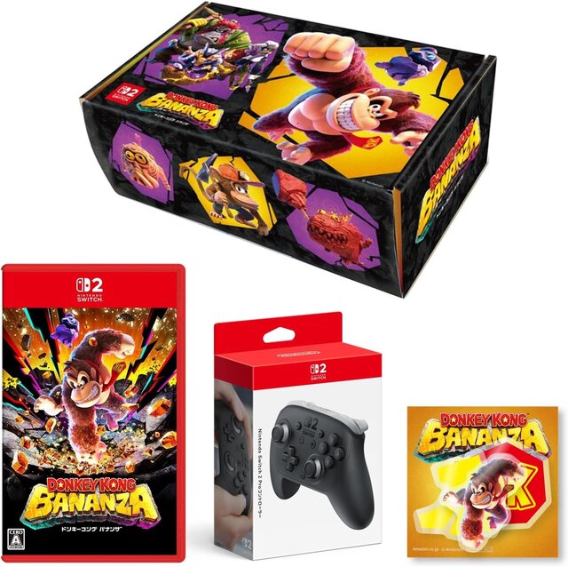 Amazonプライムデー】『ドンキーコングバナンザ』＋「スイッチ2Proコン
