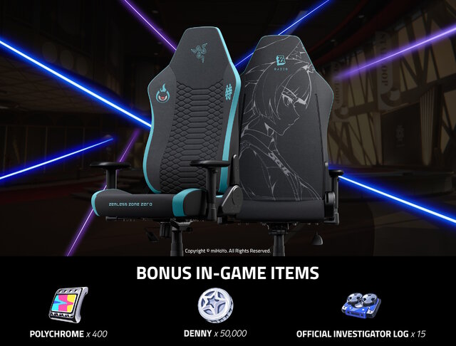 ゼンゼロ』プレイヤー必見のカッコ良さ！Razerより「星見雅」のコラボ