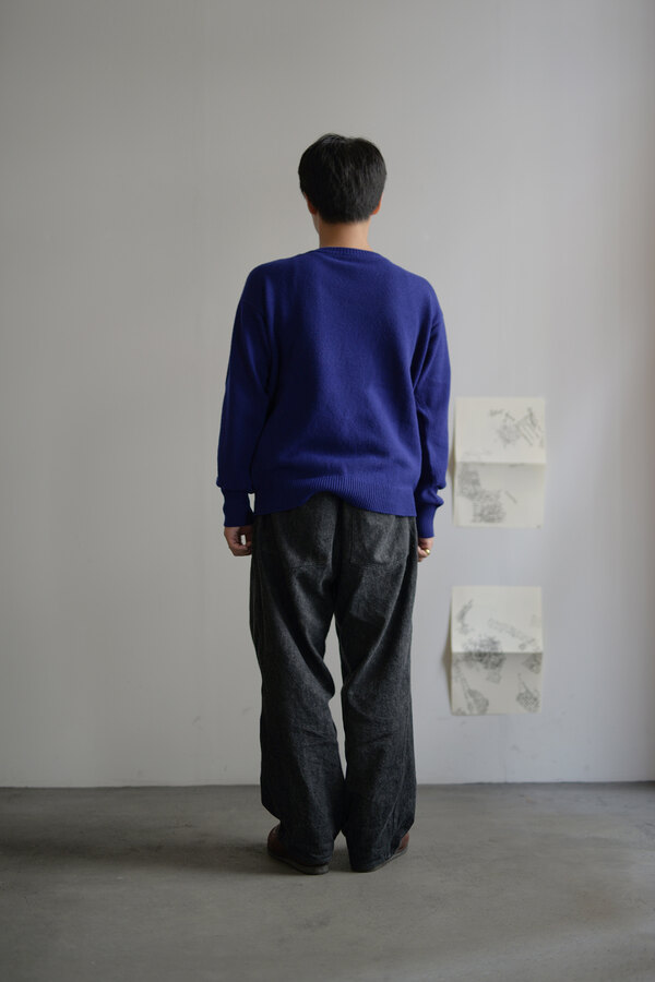 COMOLI / ラムズウール ガンジーネックニット(sold) | INSIDE MY GLASS