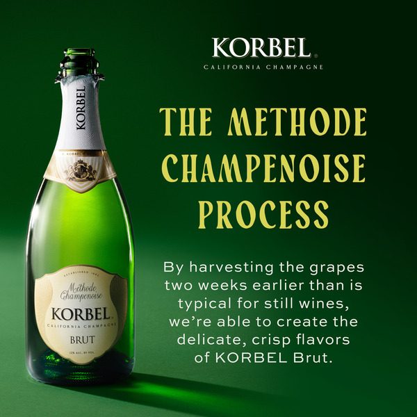 KORBEL Brut California Champagne Same-Day Delivery or Pickup