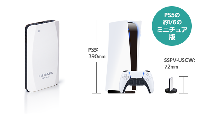 SSPV-USCWシリーズ | USB 3.2 Gen 2対応 ポータブルSSD | アイ・オー