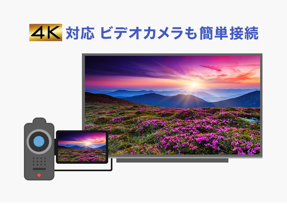 LCD-M4K491XDB | 4K対応49型（可視領域48.5型） ワイド液晶