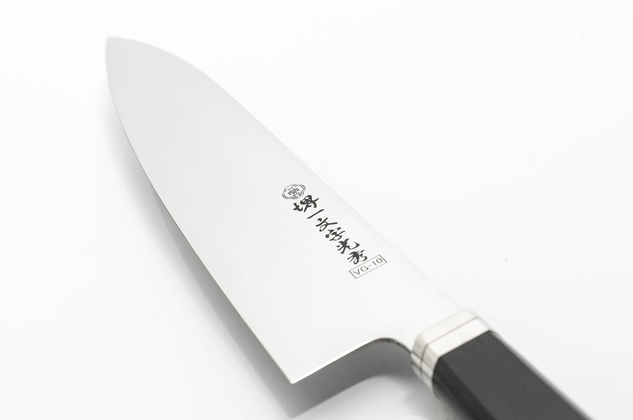 堺一文字光秀 V金10号 洋銀黒檀柄 牛刀