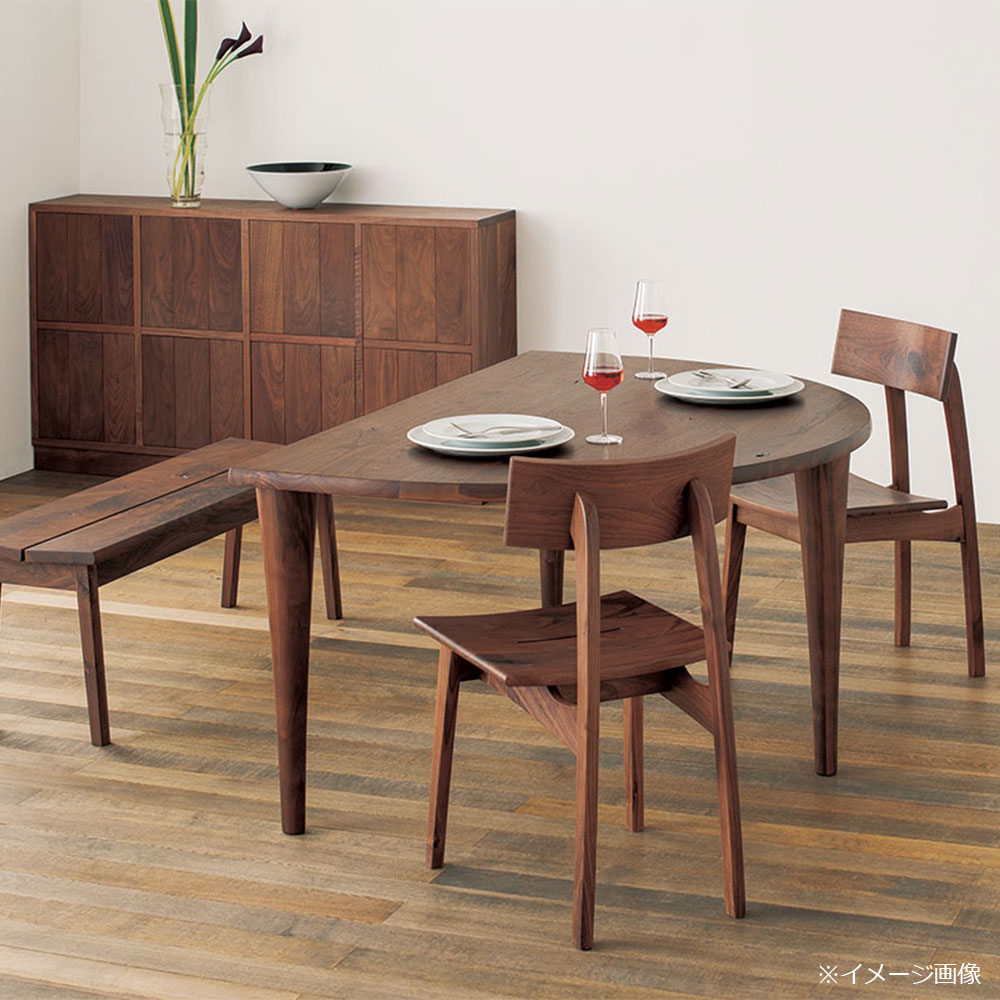 飛騨産業 ダイニングチェア「森のことばWalnut SW210」ウォールナット