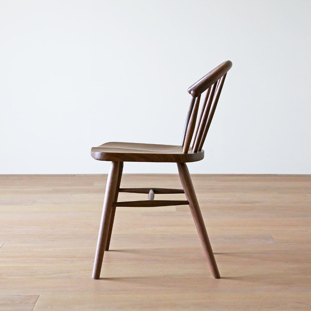 ダイニングチェア「アン」板座 ウォールナット材 | 【公式】大塚家具