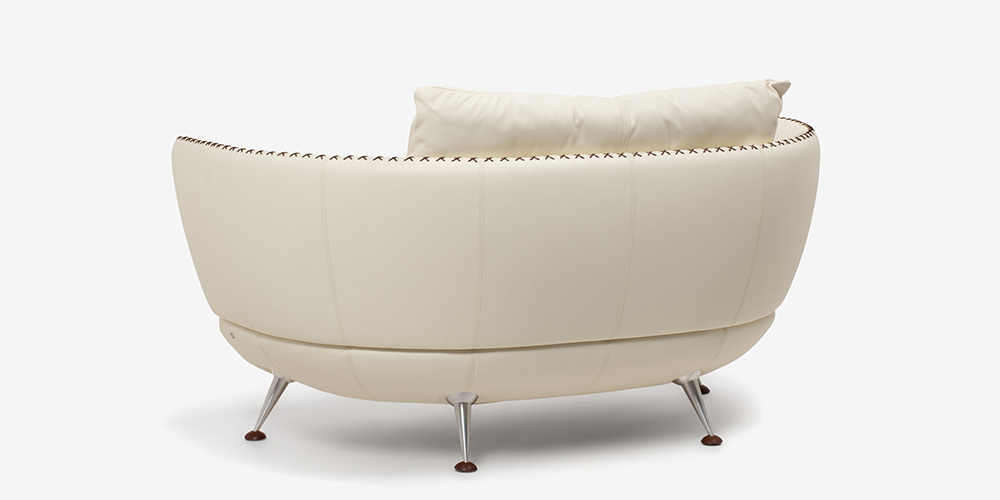 de Sede（デセデ）ラブソファ「DS-102/23」革オフホワイト色 | 【公式