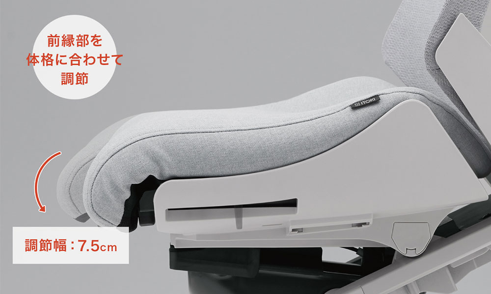 デスクチェア「アクト2 KJ427SAEMW2T3W2」アジャスタブル肘