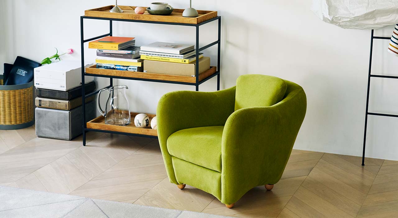 MINI MILLER ARM CHAIR Red｜1人掛け｜IDEE SHOP Online