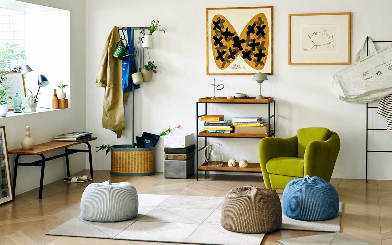 PUUF Gray｜1人掛け｜IDEE SHOP Online