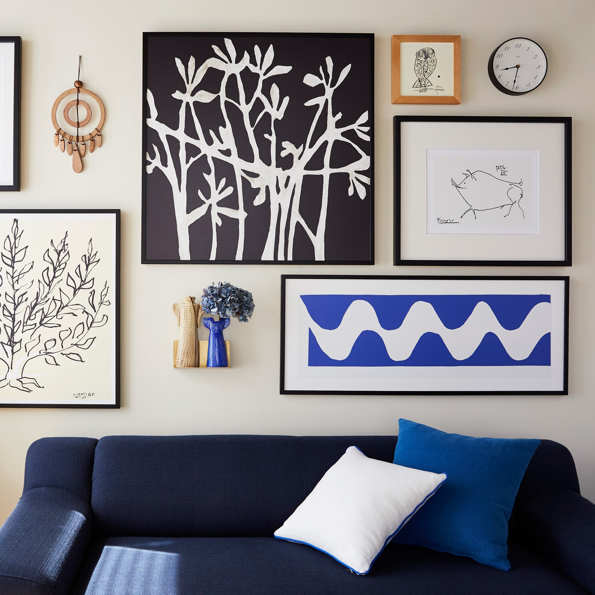 定番品】アンリ・マティス 「265」ブラックフレーム｜ポスター｜IDEE