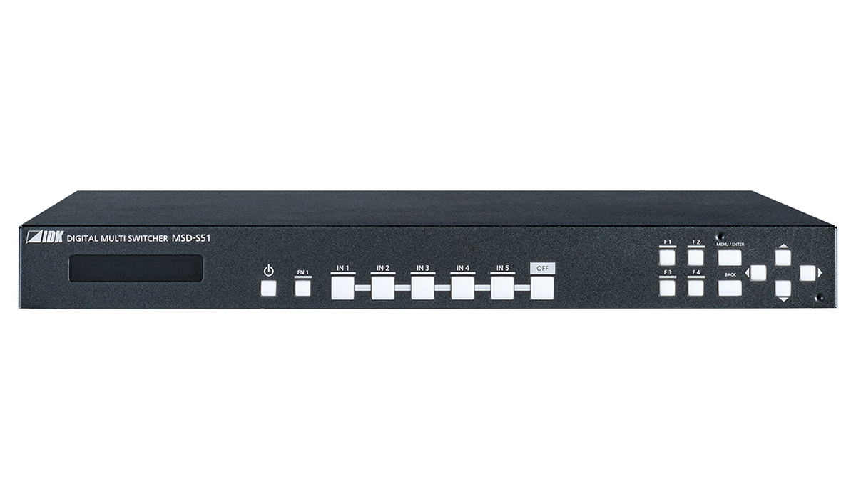 MSD-S51 デジタルマルチスイッチャー | 株式会社アイ・ディ・ケイ