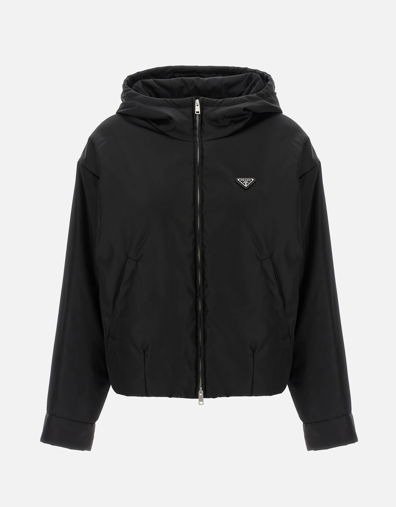 Prada リナイロン フード付きジャケット (ジャケット,カジュアル
