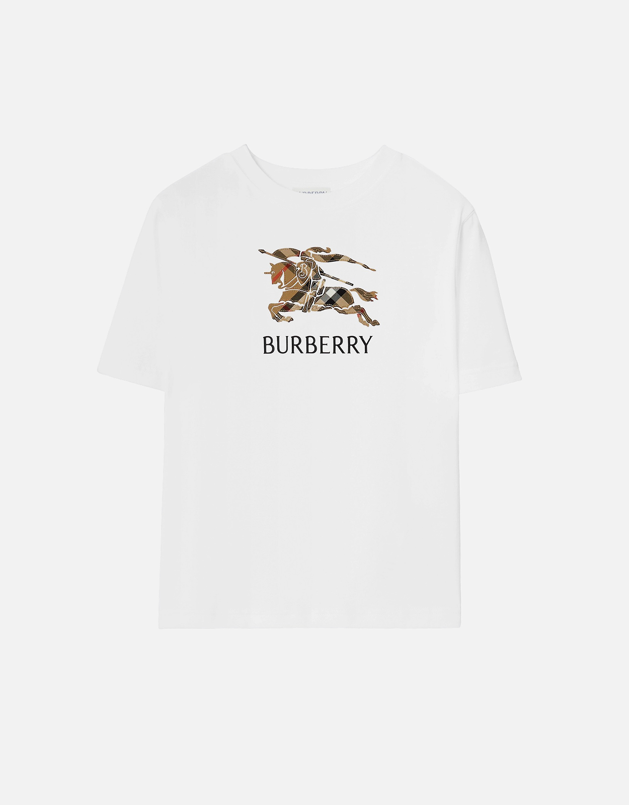 Burberry Kids EKD Check Cotton T-shirt (Boys (4-16 years),Boy